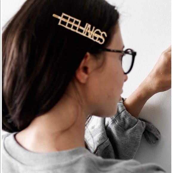 FEELINGS Bling Hair Pin NWT - Picture 5 of 5